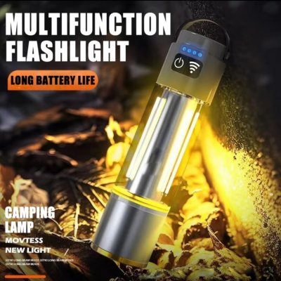 Lampe de poche de camping portable ast par USB YES NICE YES 666