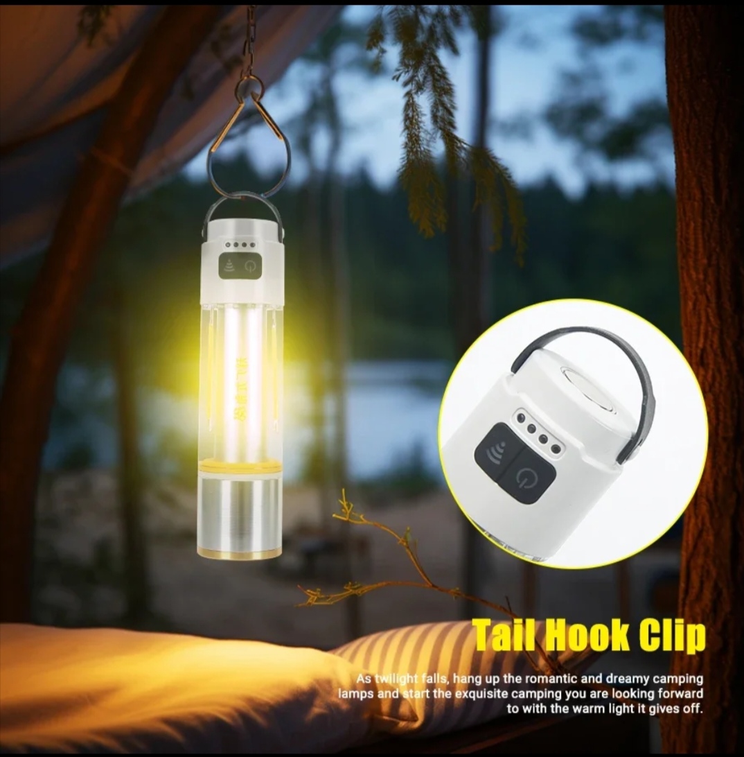 Lampe de poche de camping portable ast par USB YES NICE YES 666