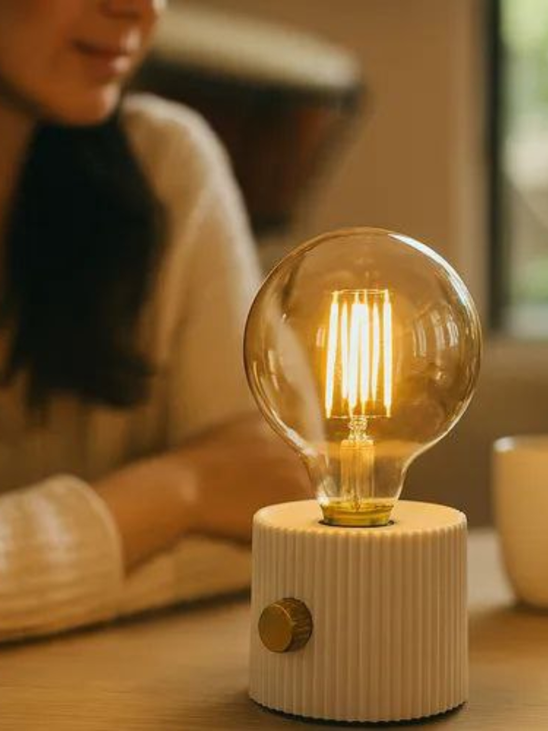 Lampe détro design vintage et éclairage doux