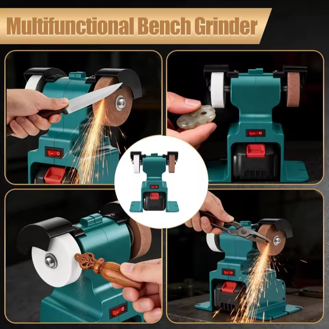 Nouvelle meuleuse électrique sans fil améliorée pierre