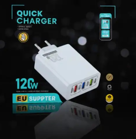 Chargeur 7x1 quick Charger 120w