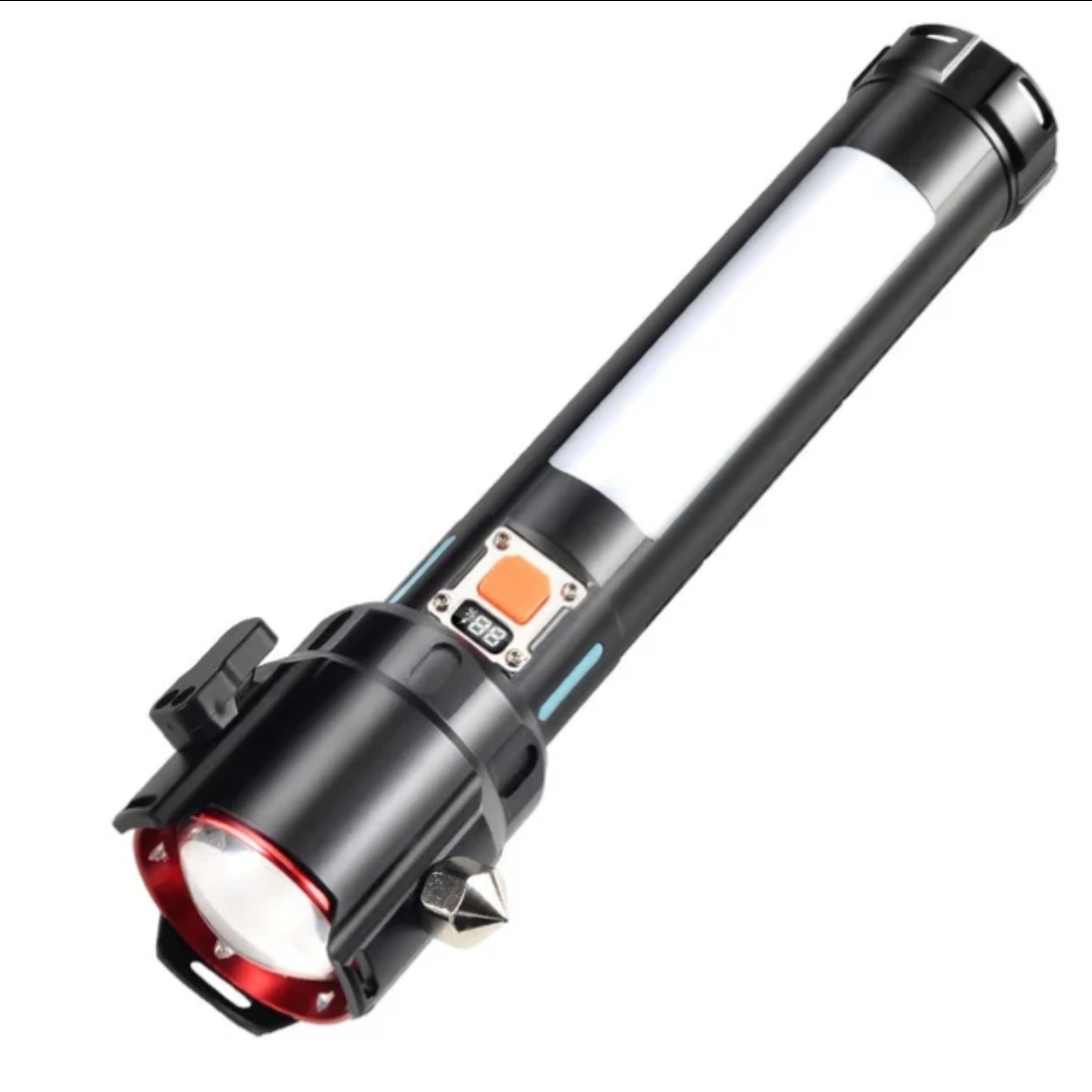 Nouvelle lampe torche multifonctionnelle 2027 à haute luminosité, rechargeable Type-C, pour le camping, indice IP20