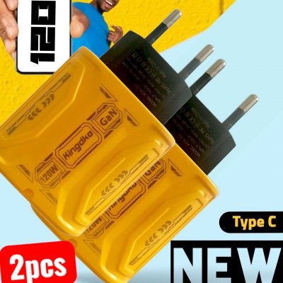 2PCS Super Fast Charger kit Kingdko 120W KDK-25 Premium Product