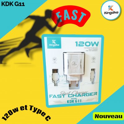 2 Chargeurs Kingdko KDK G11 Fast Charger