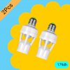 2pcs Support d'ampoule avec capteur de mouvement intelligent E27, adaptateur de capteur d'induction PIR, convertisseur de Base de lampe, interrupteur LED automatique AC 110V 220V