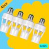 2pcs Support d'ampoule avec capteur de mouvement intelligent E27, adaptateur de capteur d'induction PIR, convertisseur de Base de lampe, interrupteur LED automatique AC 110V 220V