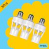 2pcs Support d'ampoule avec capteur de mouvement intelligent E27, adaptateur de capteur d'induction PIR, convertisseur de Base de lampe, interrupteur LED automatique AC 110V 220V