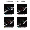 Phare LED de vélo et de trottinette avec klaxon , 3 modes de lumière