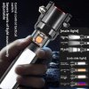 Nouvelle lampe torche multifonctionnelle 2027 à haute luminosité, rechargeable Type-C, pour le camping, indice IP20